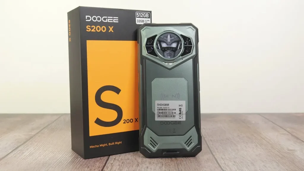 Doogee S200X: Смартфон броневик с тепловизором