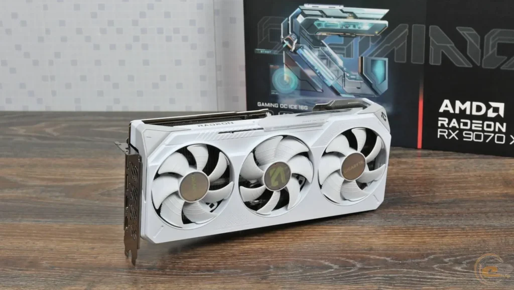 Обзор Gigabyte Radeon RX 9070 XT Gaming OC Ice: Белый зверь RDNA 4