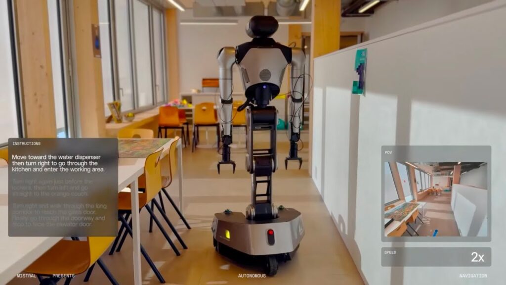 Robostral Navigate: навигация роботов по команде на естественном языке
